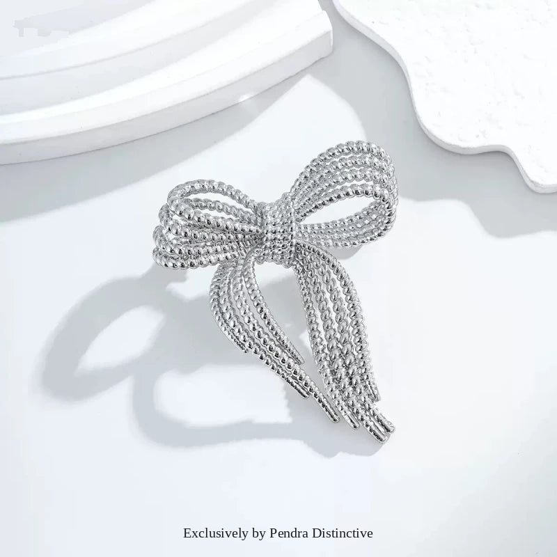 PENDRA Bellarose Metal Bowknot Brooch
