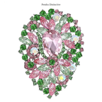 PENDRA Florielle4 Crystal Brooch
