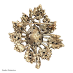 PENDRA Florielle5 Rhinestone Brooch