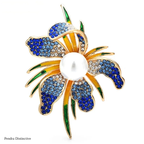 PENDRA Pearlina Pearl Flower Brooch