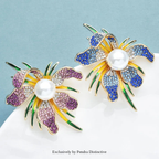 PENDRA Pearlina Pearl Flower Brooch