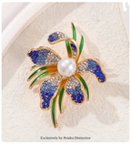 PENDRA Pearlina Pearl Flower Brooch