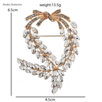 PENDRA Wheatley Sparkling Wheat Brooch