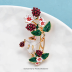 PENDRA Wuli9 Enamel Brooch