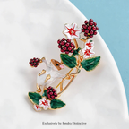 PENDRA Wuli9 Enamel Brooch