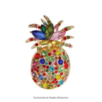 PENDRA Pineapella Sparkling Pineapple Brooch