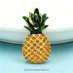 PENDRA Pineapella Sparkling Pineapple Brooch