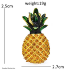 PENDRA Pineapella Sparkling Pineapple Brooch