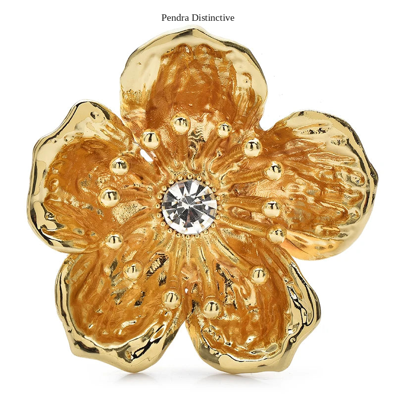 PENDRA Plumelle Alloy Plum Blossom Brooch