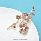PENDRA Plumelle Beautiful Plum Blossom Brooch