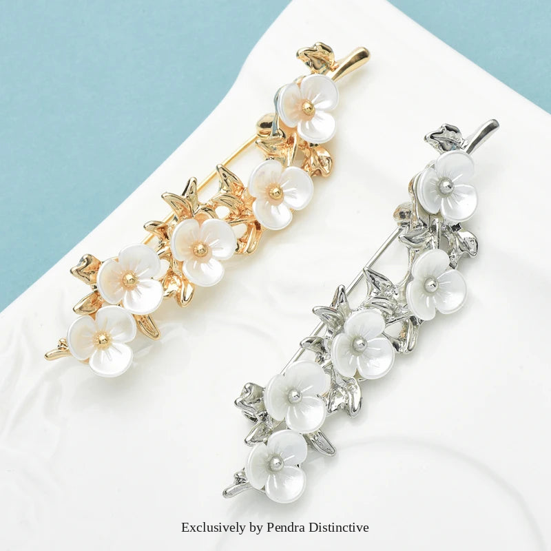 PENDRA Plumelle Pretty Plum Blossom Brooch