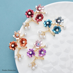 PENDRA Plumelle Pretty Plum Blossom Brooch