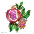 PENDRA Pomella Beautiful Pomegranate Brooch