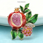 PENDRA Pomella Beautiful Pomegranate Brooch