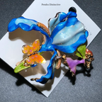 PENDRA Pomella Big Pomegranate Flower Brooch