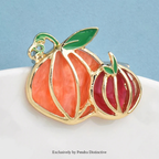 PENDRA Pumpkelle Halloween Pumpkin Brooch