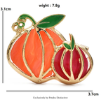 PENDRA Pumpkelle Halloween Pumpkin Brooch