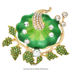 PENDRA Pumpkelle Lovely Enamel Pumpkin Brooch