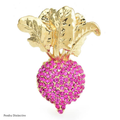 PENDRA Radisha Shining Radish Brooch