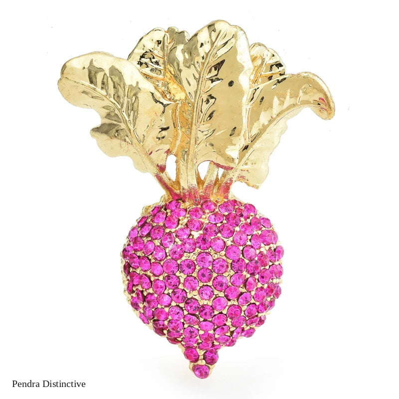 PENDRA Radisha Shining Radish Brooch