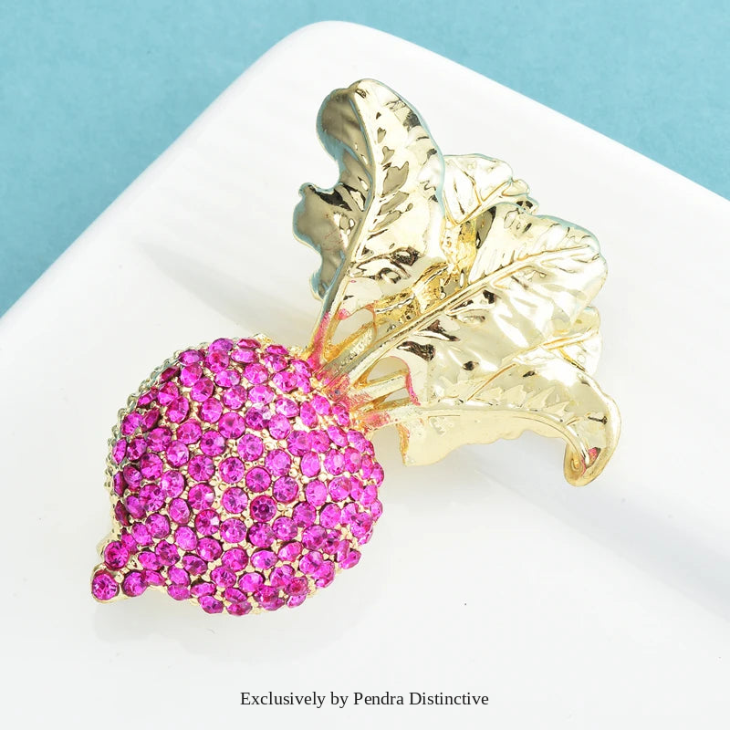 PENDRA Radisha Shining Radish Brooch