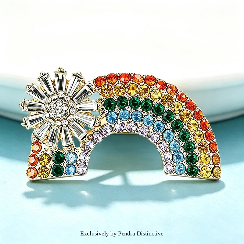 PENDRA Rainbelle Cute Rainbow Brooch