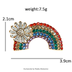 PENDRA Rainbelle Cute Rainbow Brooch