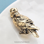 PENDRA Retro Alloy Bird Brooch