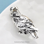 PENDRA Retro Alloy Bird Brooch