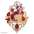PENDRA Royalecat Luxury Palace Cat Brooch