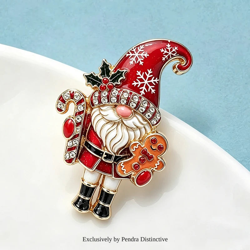 PENDRA Santa Claus Brooch