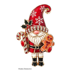 PENDRA Santa Claus Brooch
