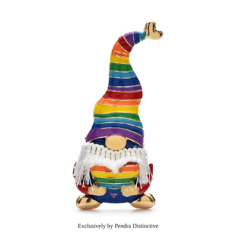 PENDRA Lovely Santa Claus Brooch
