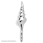 PENDRA Seashell Conch Stainless Steel Brooch