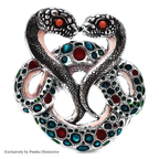 PENDRA Serpelle Snake Brooch