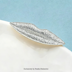PENDRA Alloy Sexy Lip Brooch