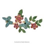 PENDRA Shining Butterflies Brooch