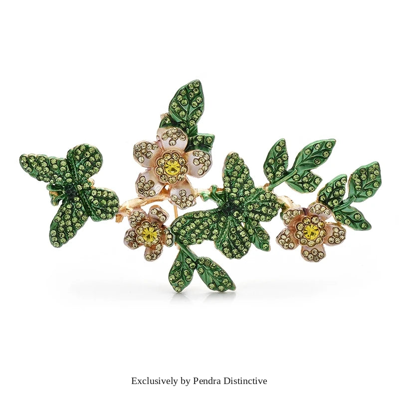 PENDRA Shining Butterflies Brooch