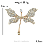 PENDRA Shining Dragonfly Brooch