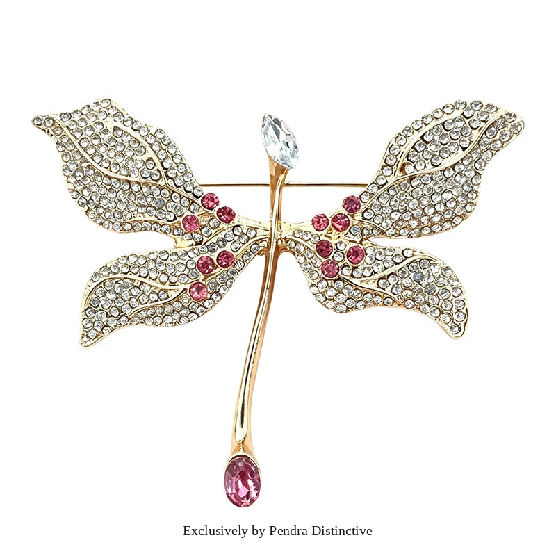 PENDRA Shining Dragonfly Brooch