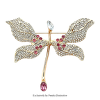 PENDRA Shining Dragonfly Brooch