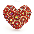 PENDRA Shining Heart Brooch