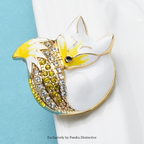 PENDRA Sleeping Fox Brooch