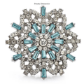 PENDRA Snowelle New Christmas Snowflake Brooch