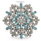 PENDRA Snowelle New Christmas Snowflake Brooch