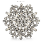 PENDRA Snowelle New Christmas Snowflake Brooch
