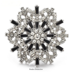 PENDRA Snowelle New Christmas Snowflake Brooch