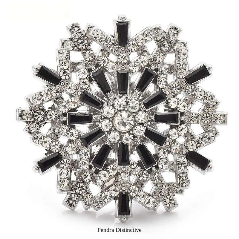 PENDRA Snowelle New Christmas Snowflake Brooch