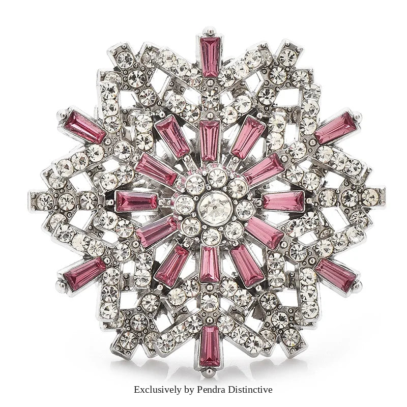 PENDRA Snowelle New Christmas Snowflake Brooch