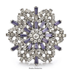 PENDRA Snowelle New Christmas Snowflake Brooch